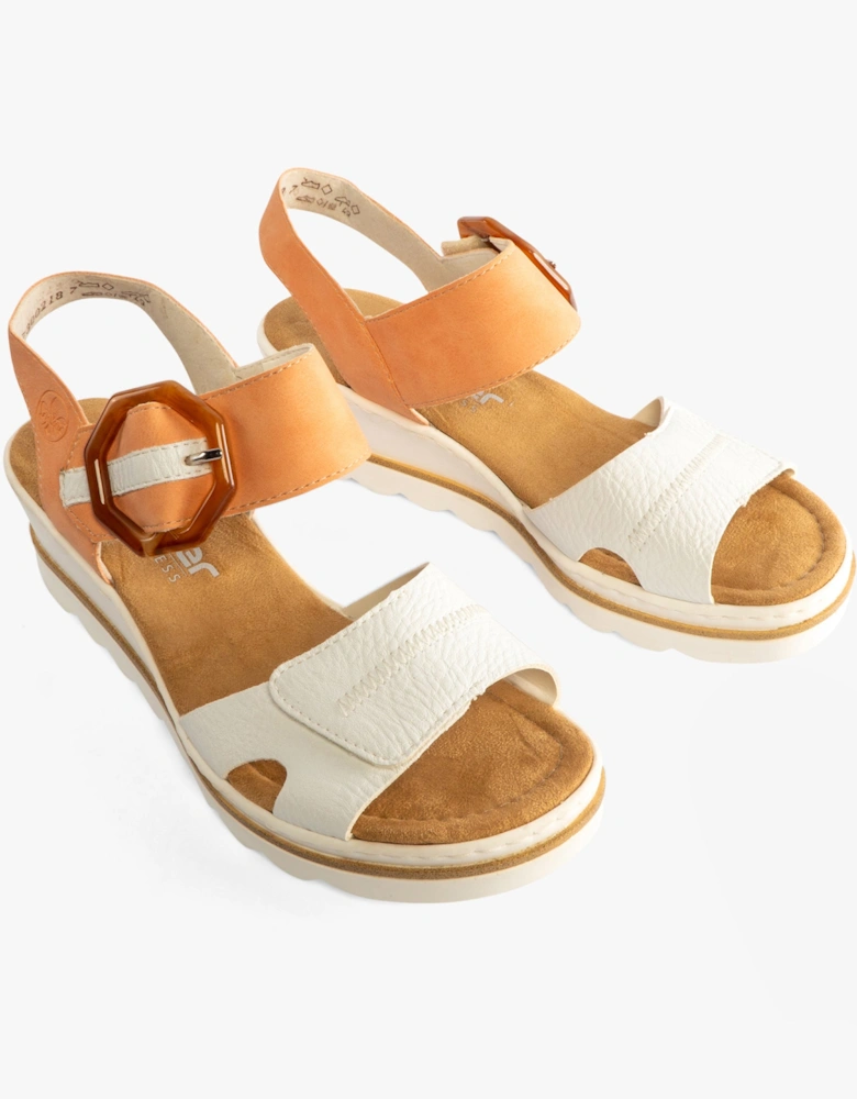 67476-38 Womens Sandals White