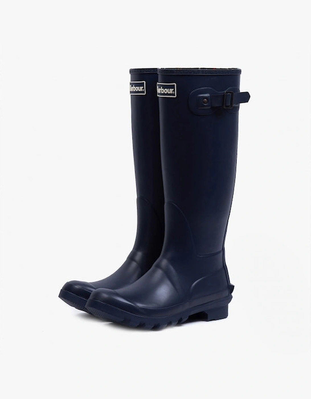 BEDE Womens Tall Wellington Boots Navy