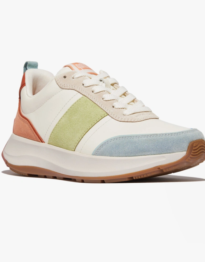 F-MODE Womens Trainers Apricot Mix