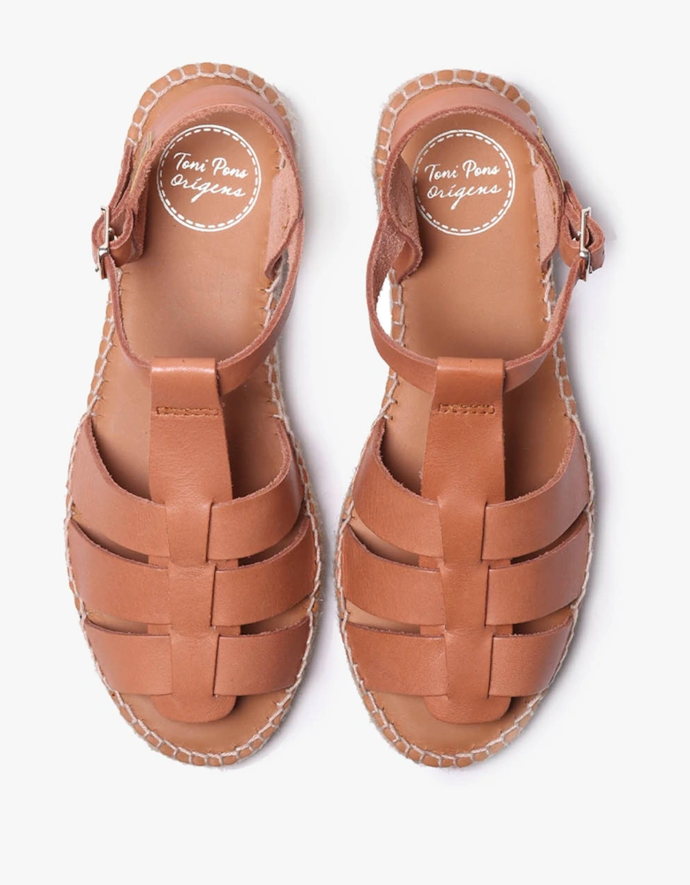 EMMA Womens Espadrille Tan