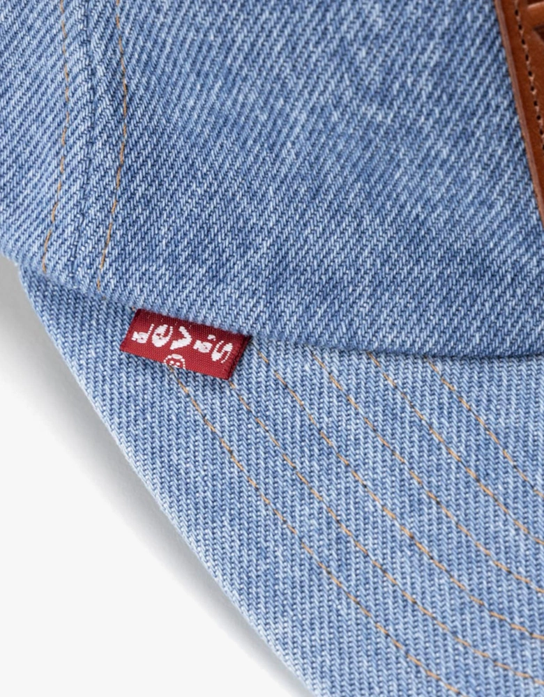 RELAXED DAD HERITAGE Mens Cap Light Blue