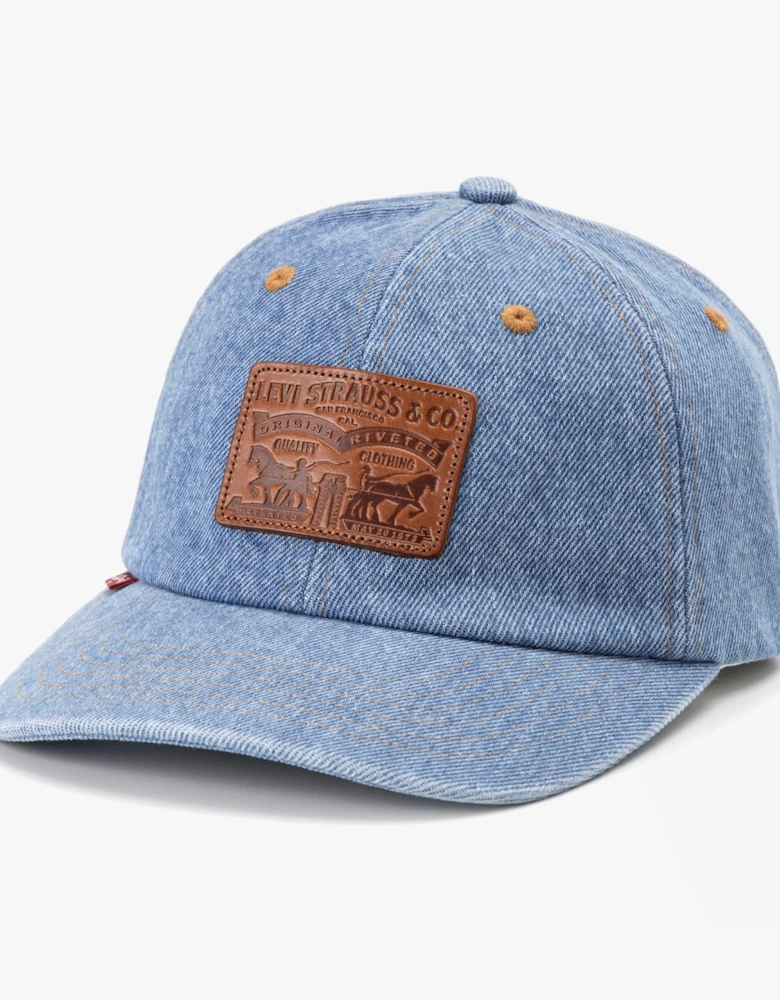 RELAXED DAD HERITAGE Mens Cap Light Blue