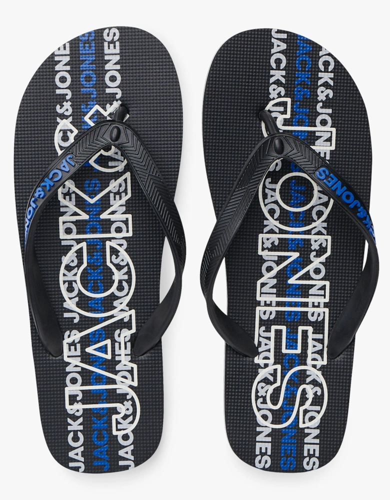 LOGO 2.0 Mens Flip-Flops Anthracite