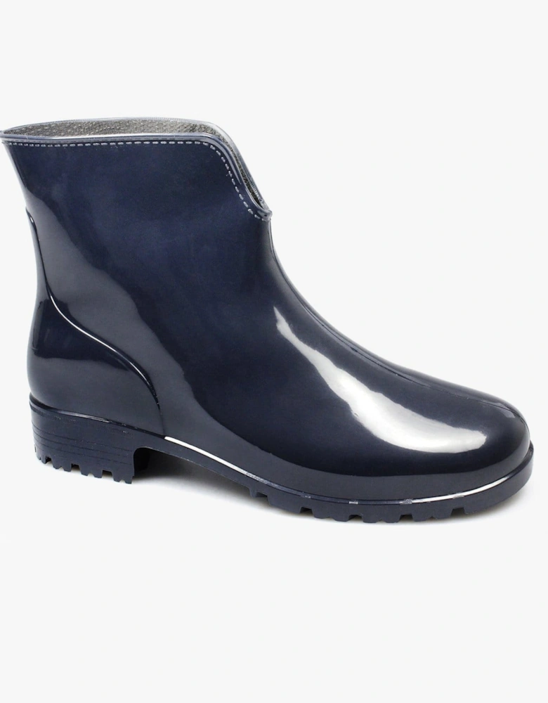 Stormwells VIVENNE Womens Ankle Wellington Boots Navy