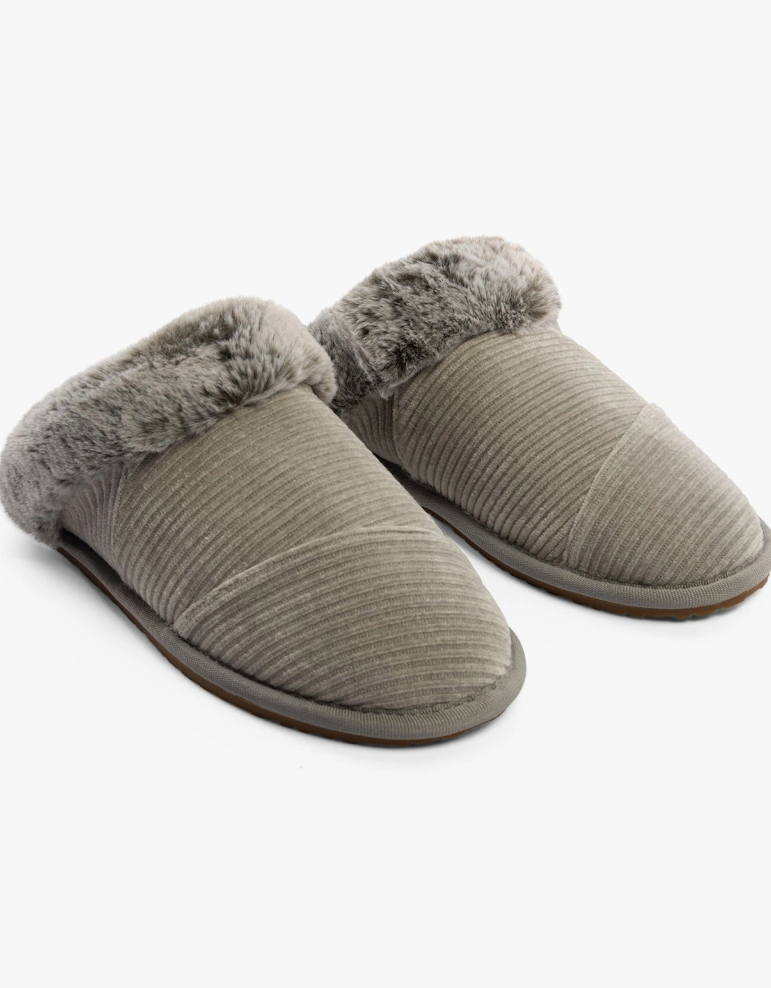 VALERIE Womens Slippers Grey