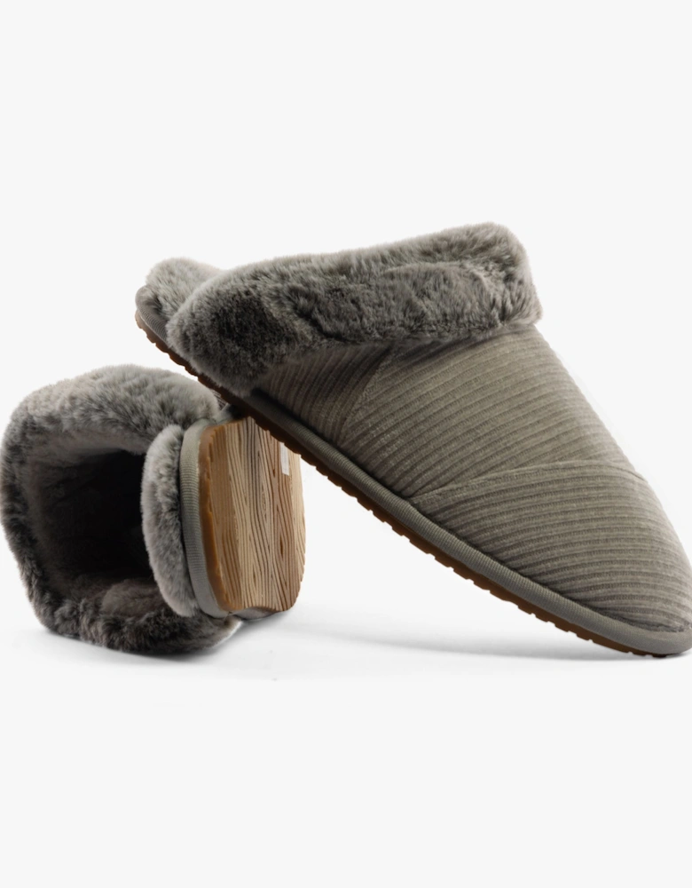 VALERIE Womens Slippers Grey