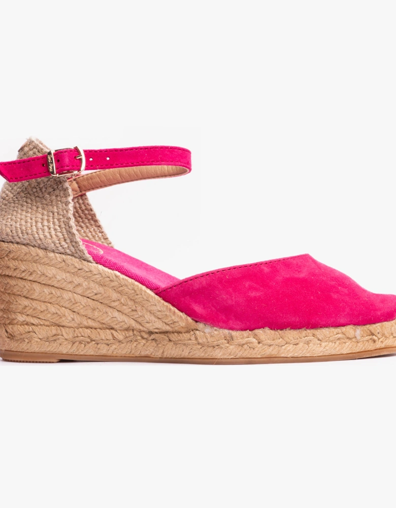 LLORET-5 Womens Espadrilles Fuchsia