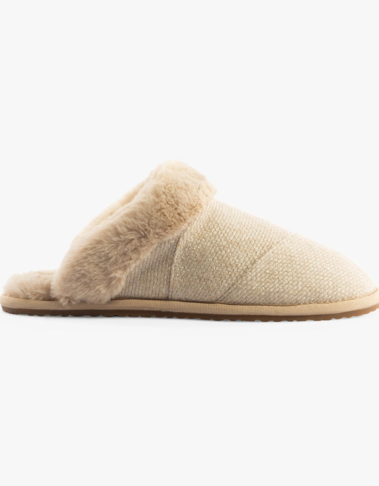 VALERIE Womens Slippers Natural