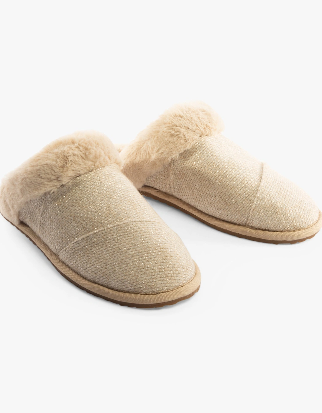 VALERIE Womens Slippers Natural