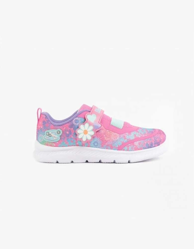 302717N/PKMT COMFY FLEX 2.0-DANCING DAISY Girls Trainers Pink/Multi