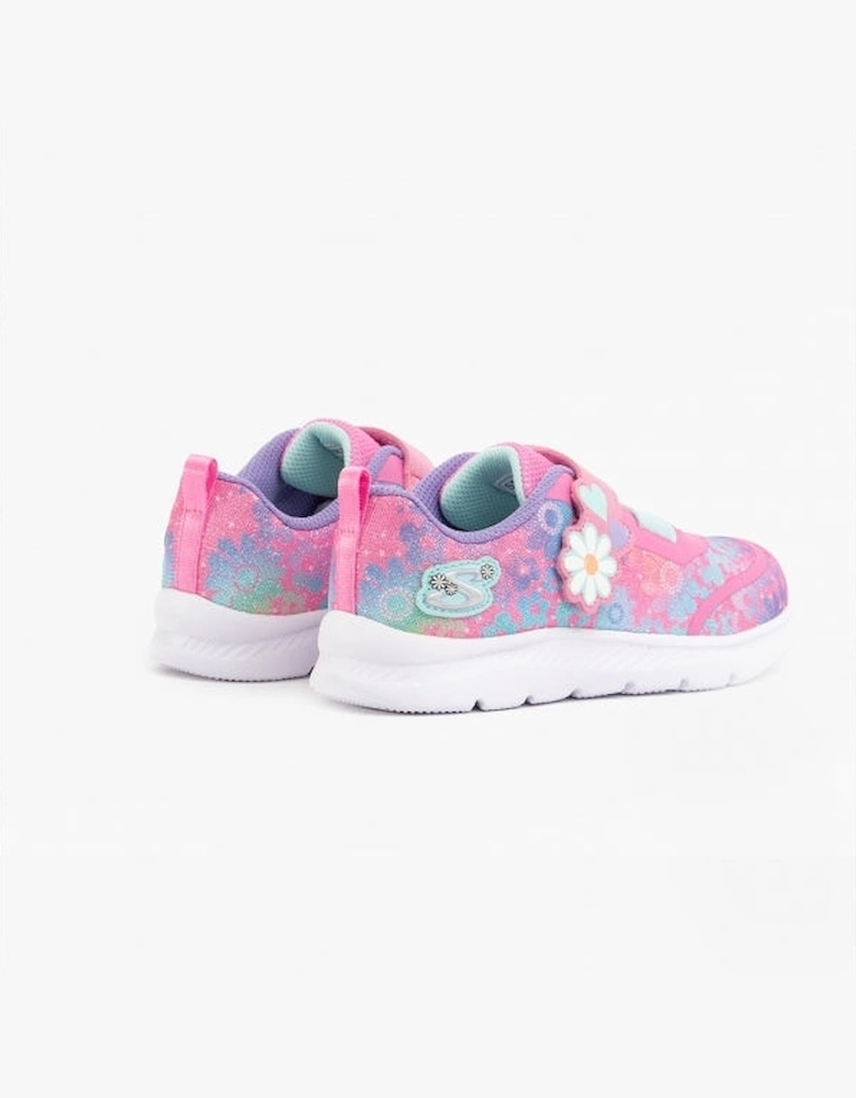 302717N/PKMT COMFY FLEX 2.0-DANCING DAISY Girls Trainers Pink/Multi