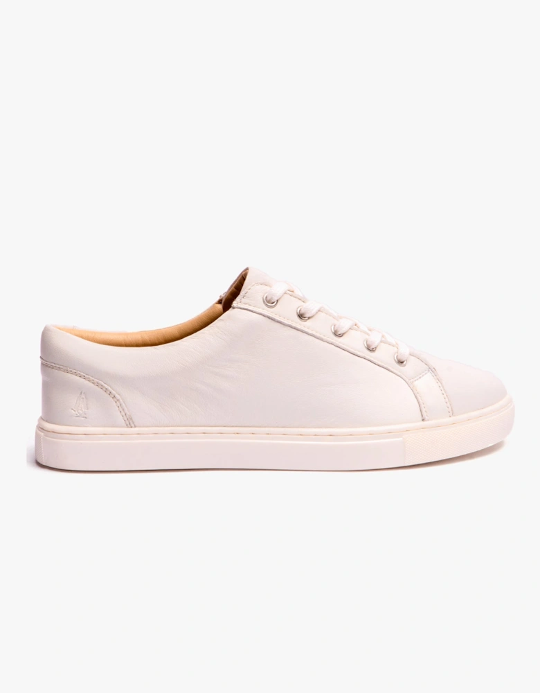 TESSA Womens Lace-Up Trainers White