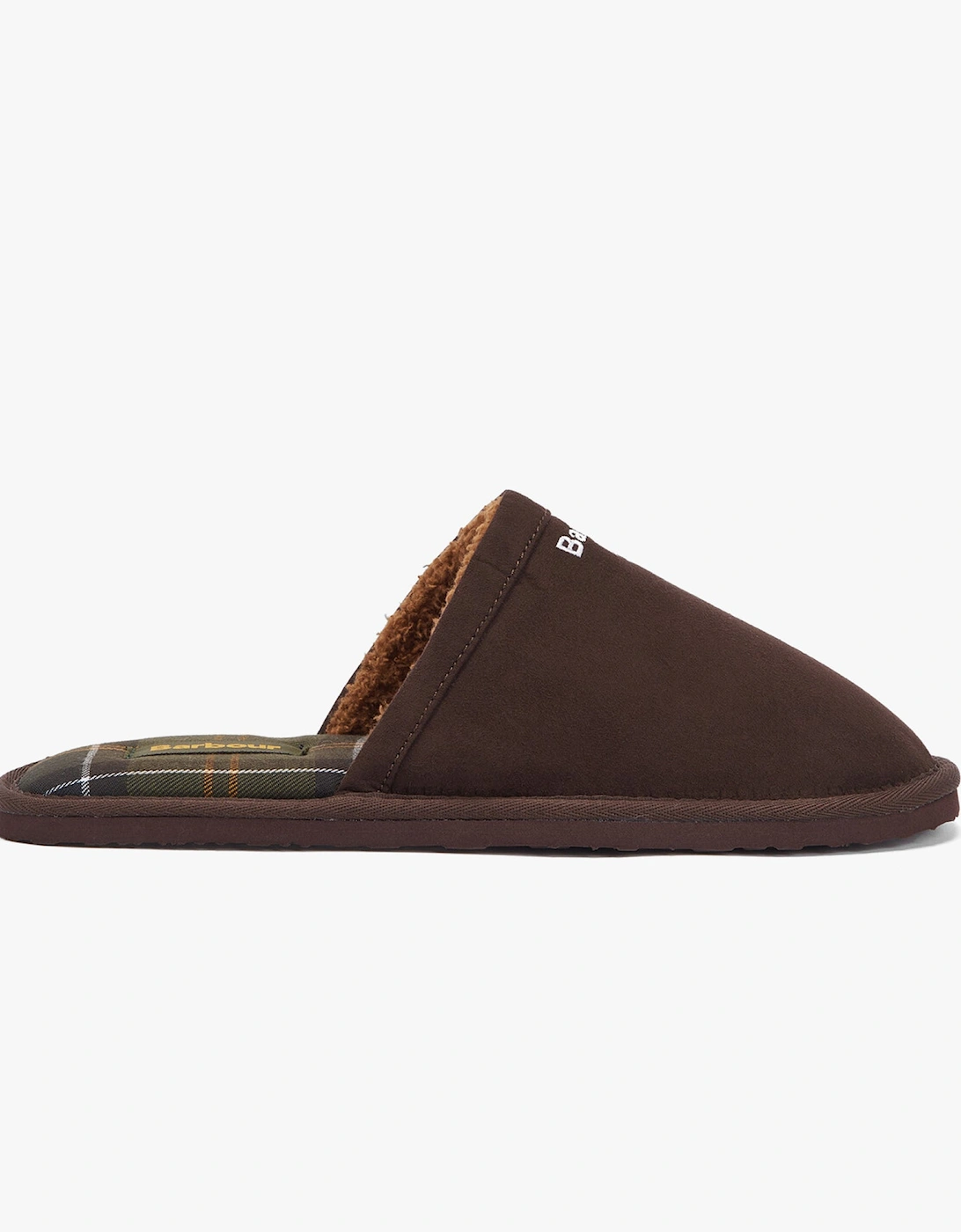 Men's Barbour EVERITT Mens Mule Slippers Brown - Size: 9