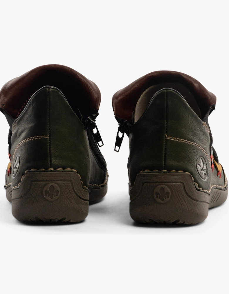 72581-54 Womens Ankle Boots Olive