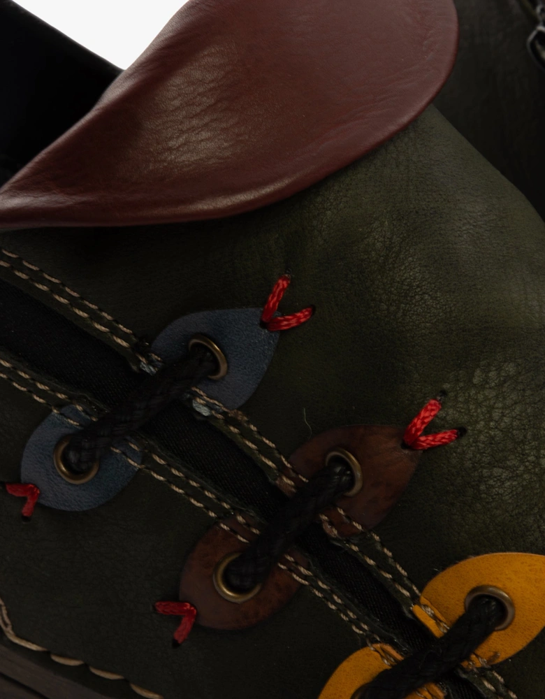 72581-54 Womens Ankle Boots Olive