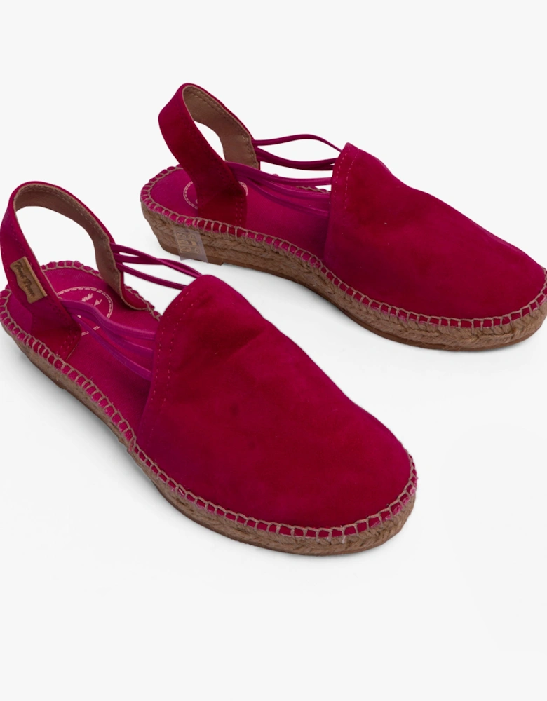 NURIA Womens Espadrille Fuchsia