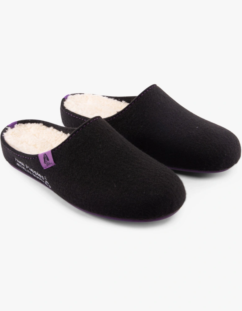 THE GOOD SLIPPER Womens Slippers Black