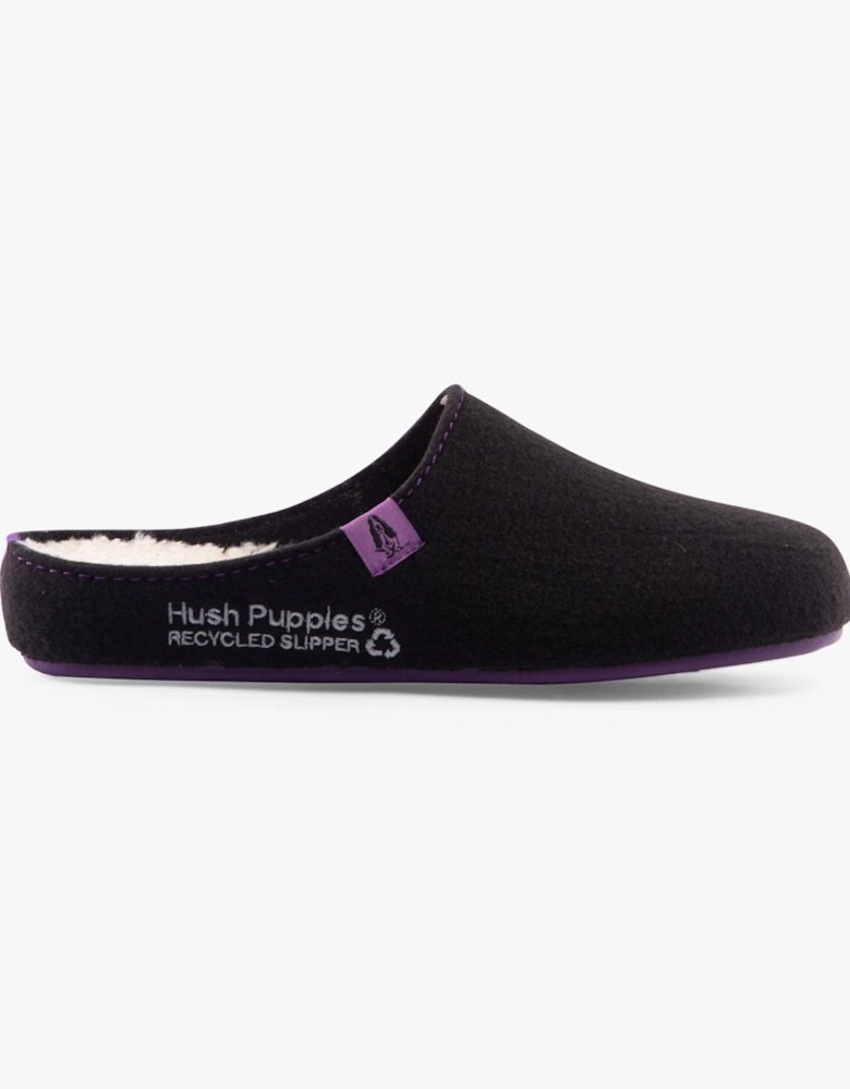 THE GOOD SLIPPER Womens Slippers Black