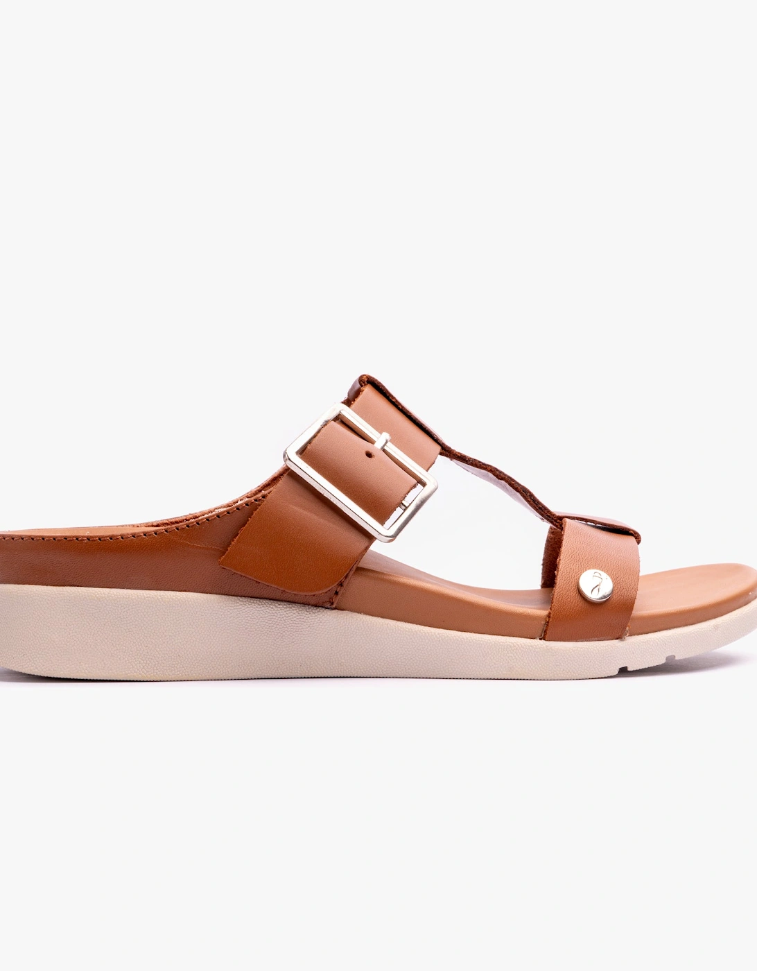 SANTORINI Womens Sandals Tan, 7 of 6