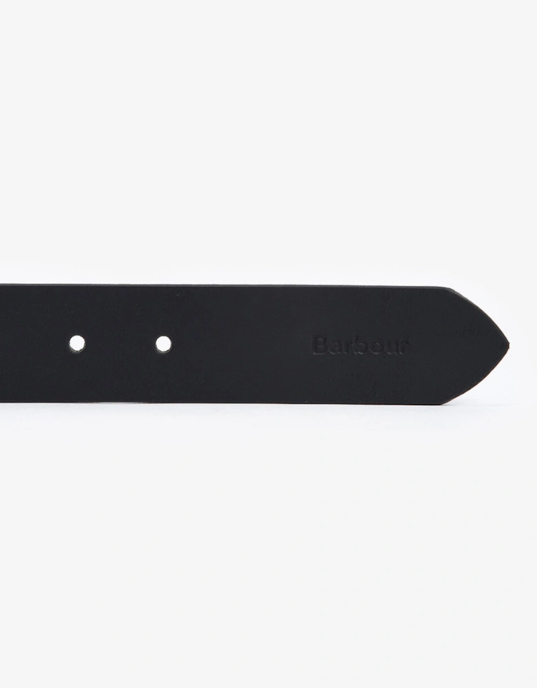 ESK Mens Leather Belt Black