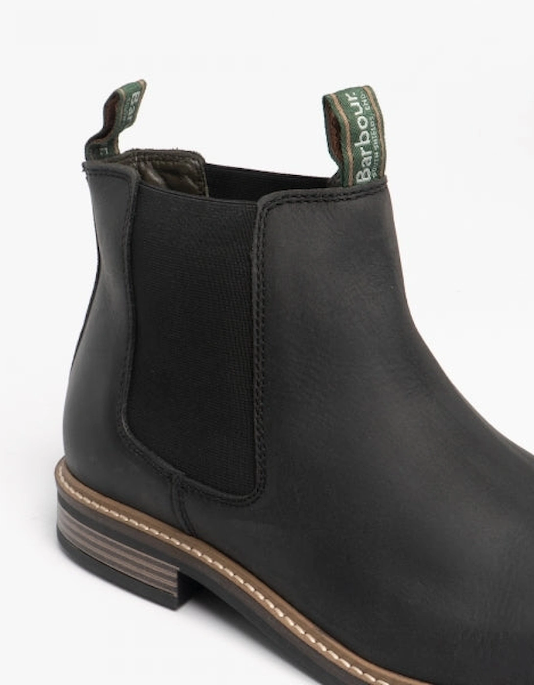 FARSLEY Mens Chelsea Boots Black