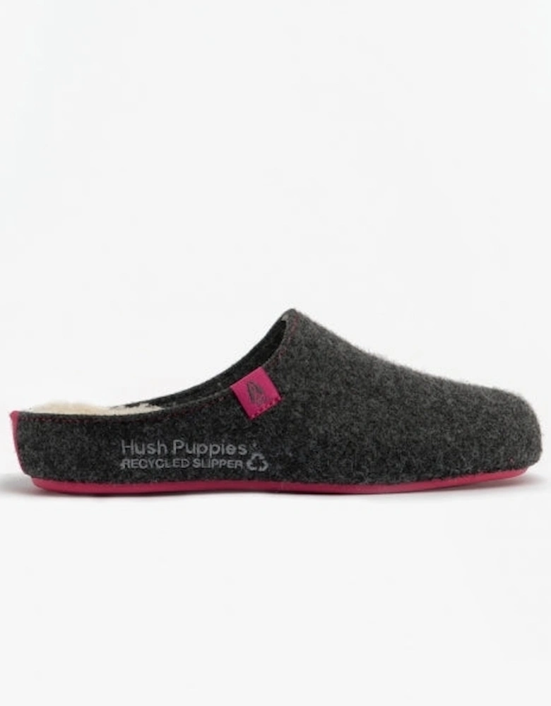 THE GOOD SLIPPER Womens Slippers Charcoal