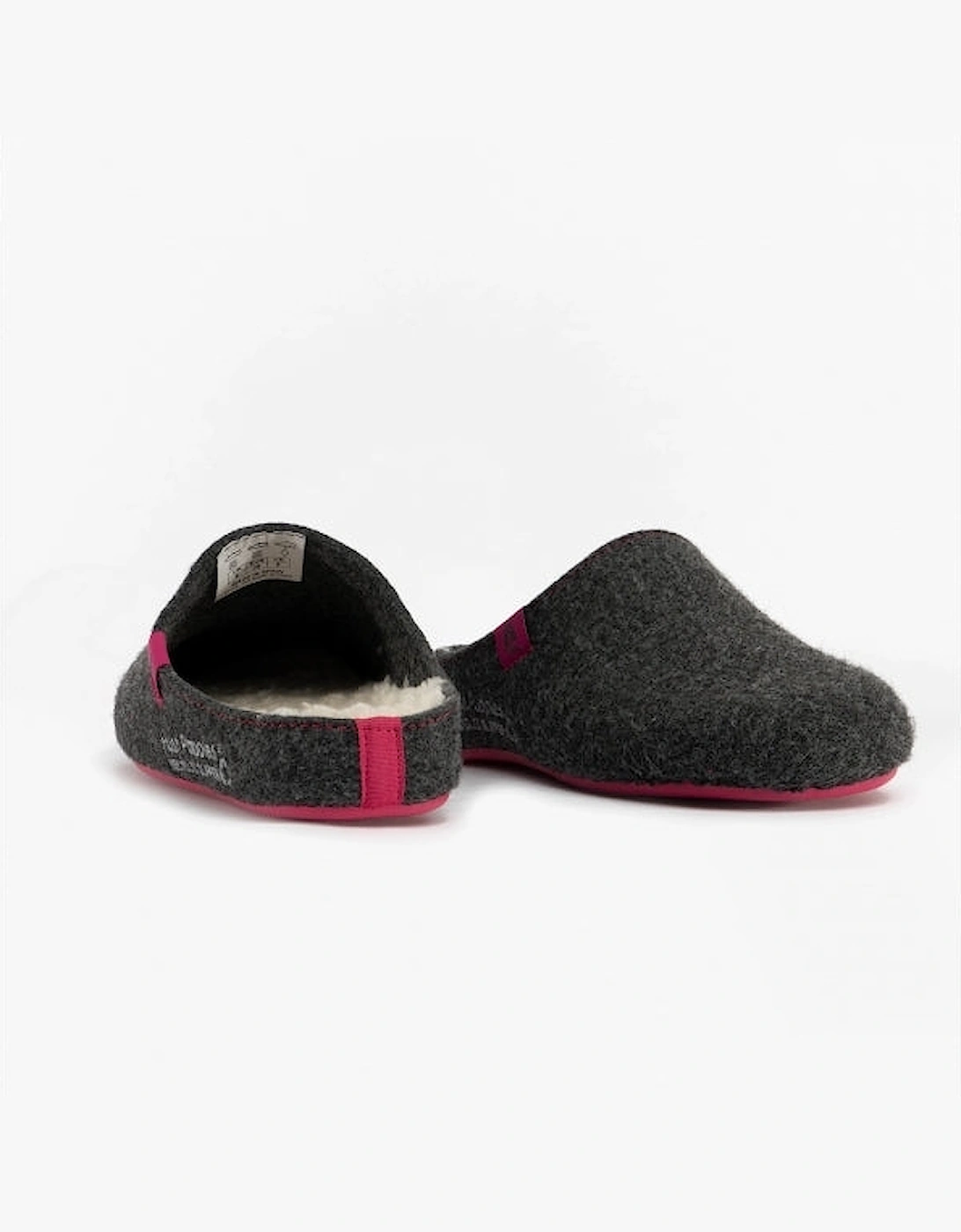 THE GOOD SLIPPER Womens Slippers Charcoal