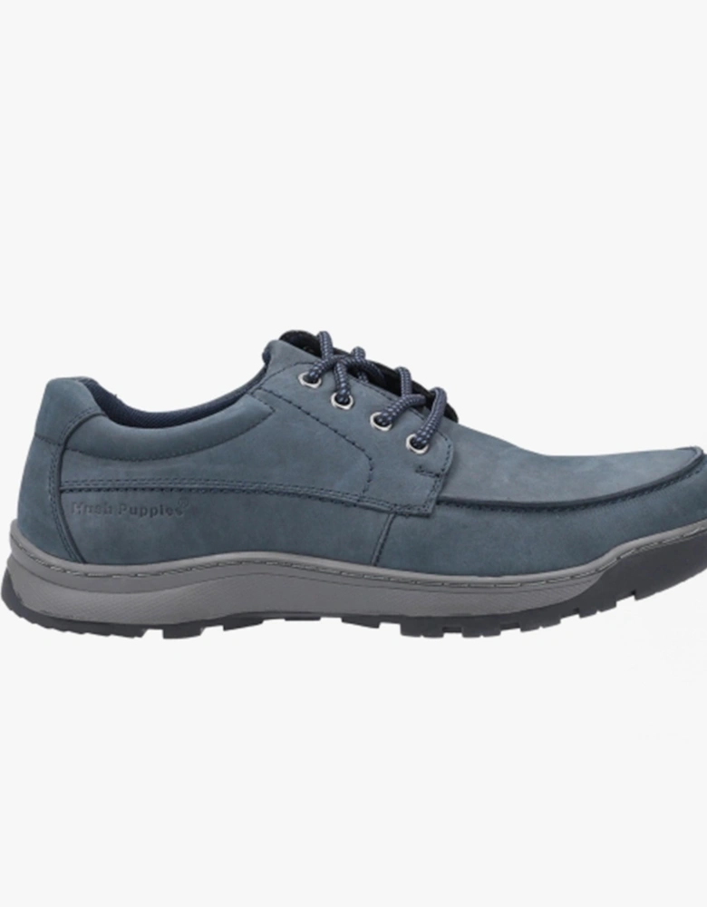 TUCKER LACE Mens Nubuck Casual Shoes Navy