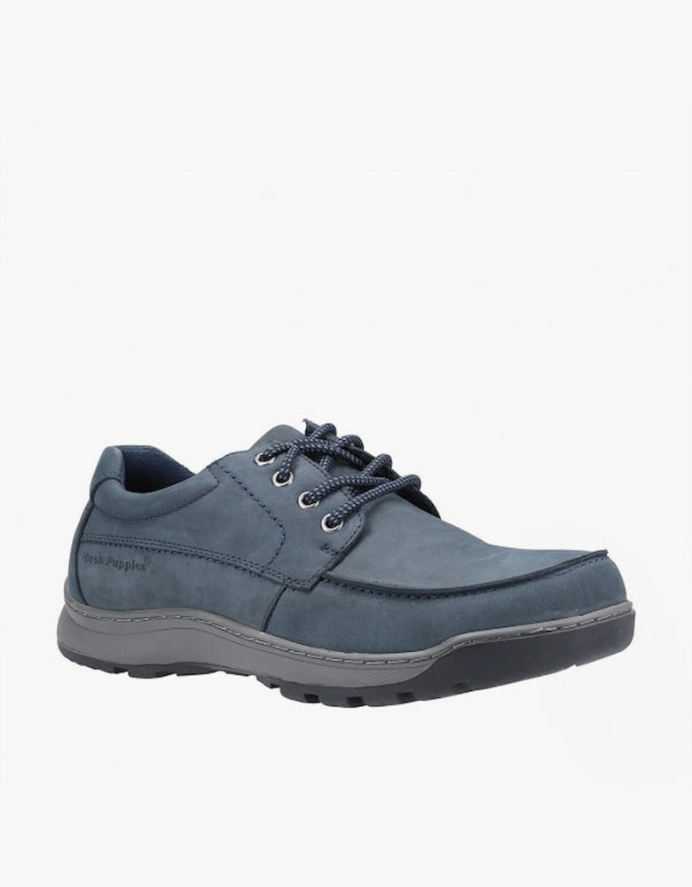 TUCKER LACE Mens Nubuck Casual Shoes Navy