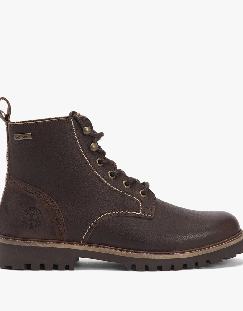 FOGGY Mens Derby Boots Brown