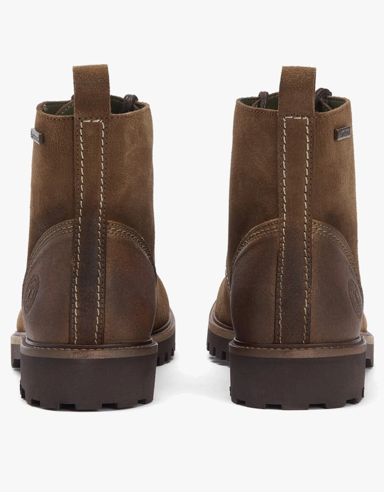 FOGGY Mens Derby Boots Cognac