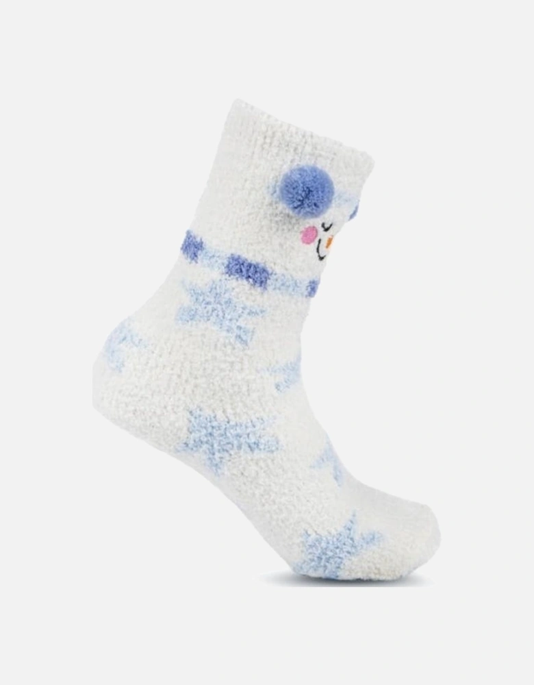 Isotoner NOVELTY SUPERSOFT Womens Socks Snowman: One Size