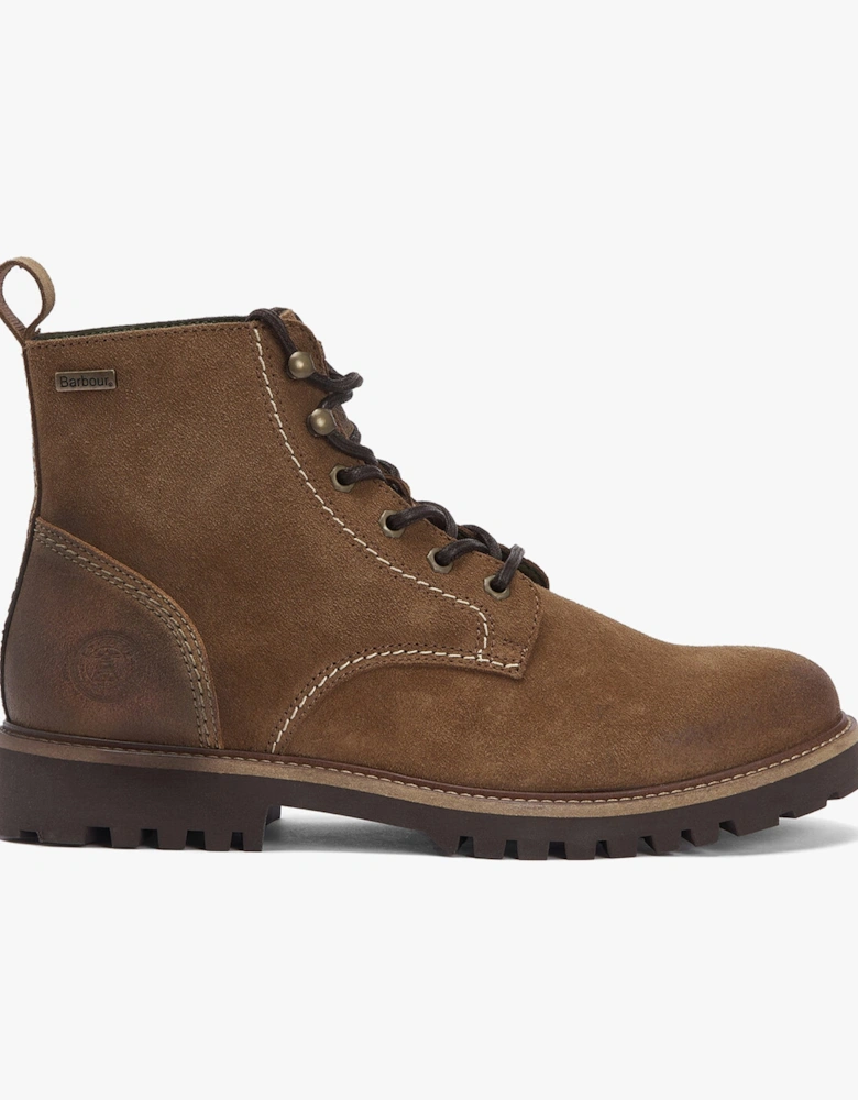 FOGGY Mens Derby Boots Cognac