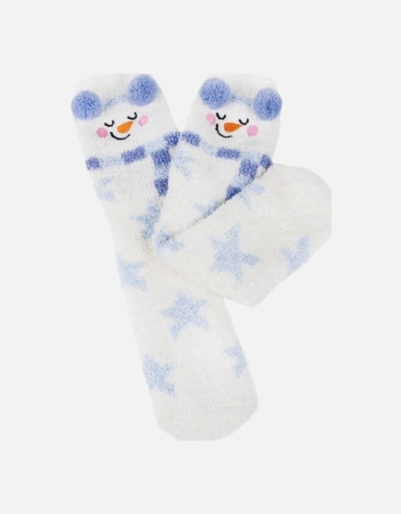 Isotoner NOVELTY SUPERSOFT Womens Socks Snowman: One Size