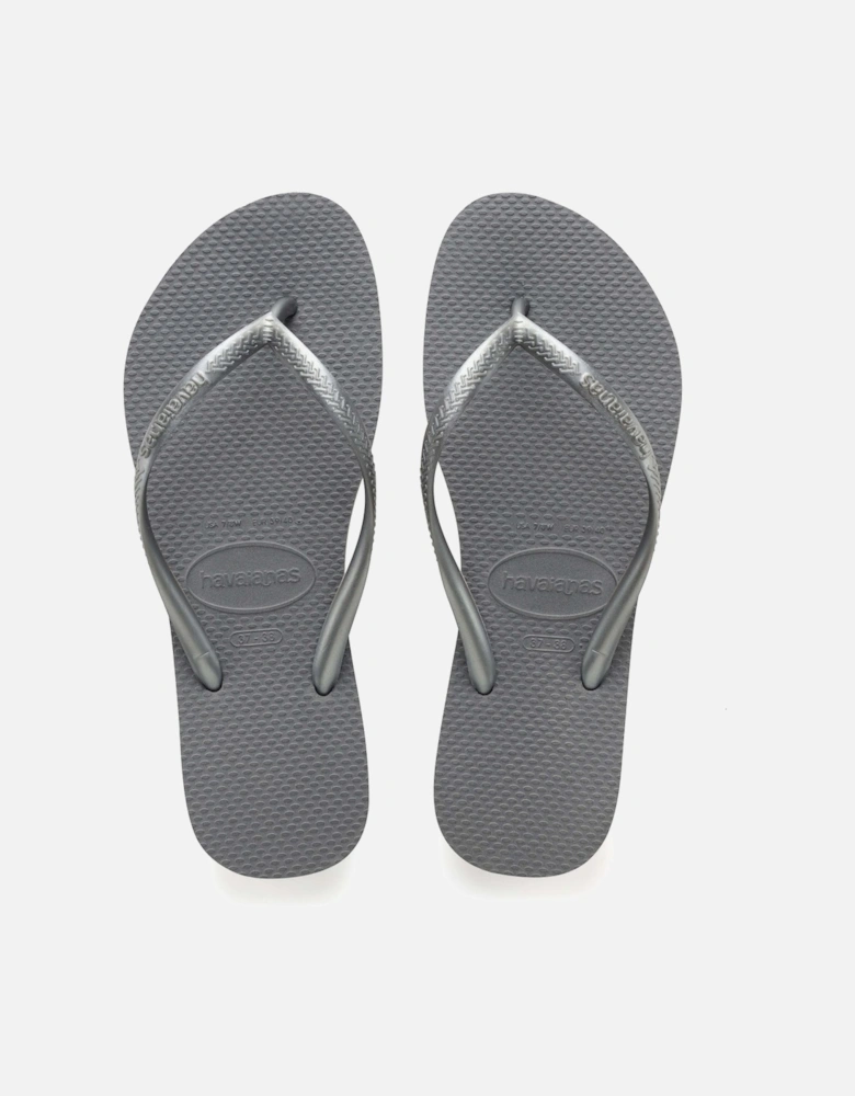 HAV SLIM Womens Flip Flops Steel Grey