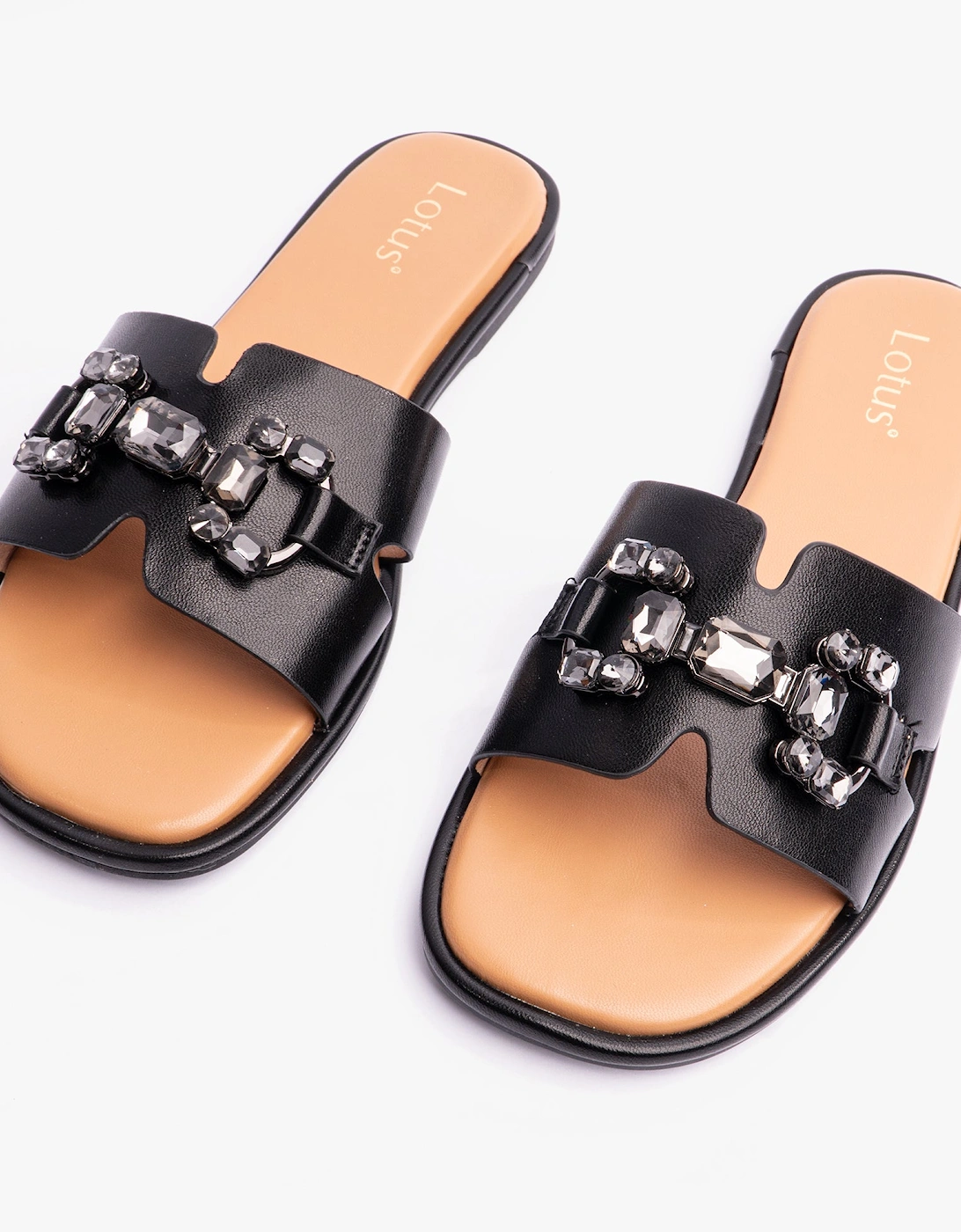 FANO Womens Sandals Black