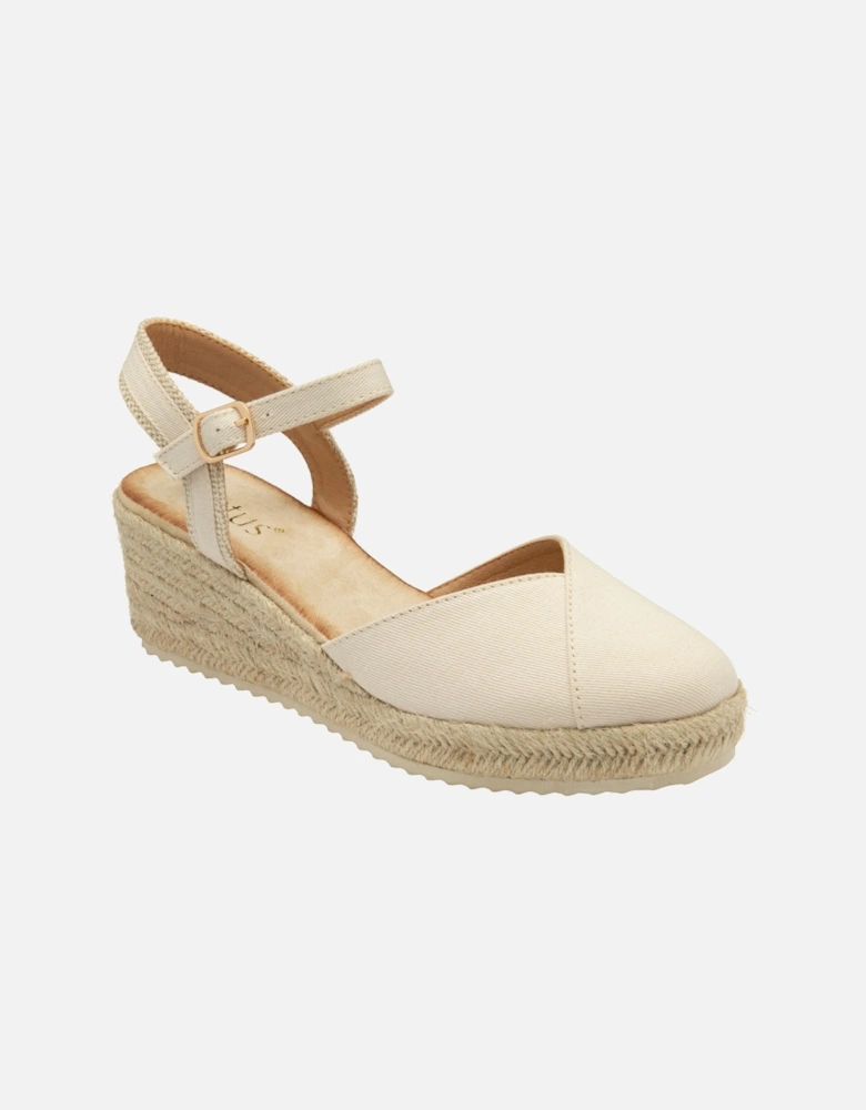 BRONYA Womens Sandals Natural