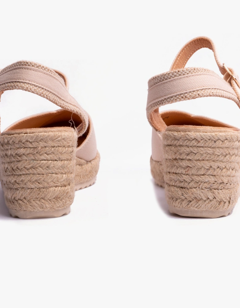 BRONYA Womens Sandals Natural