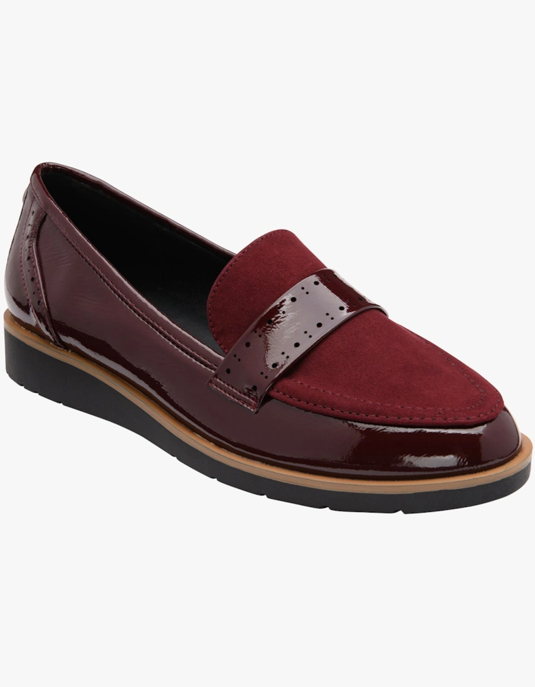 CAMBRIDGE Womens Shoes Bordo