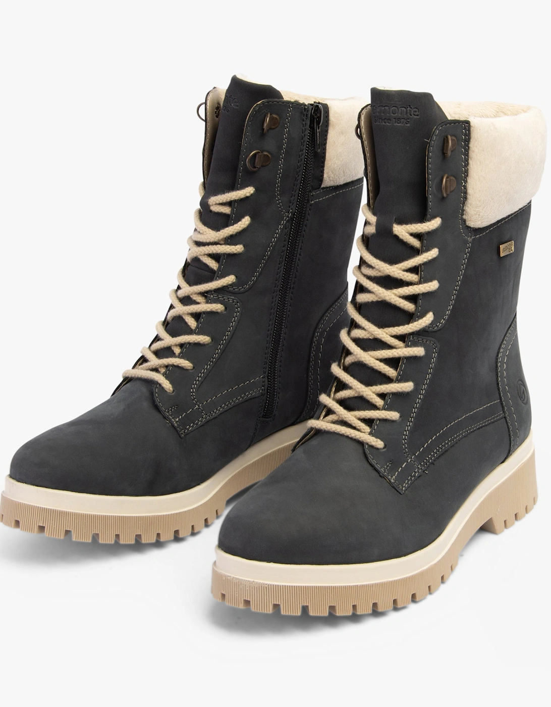 D1B76-14 Womens Boots Blue