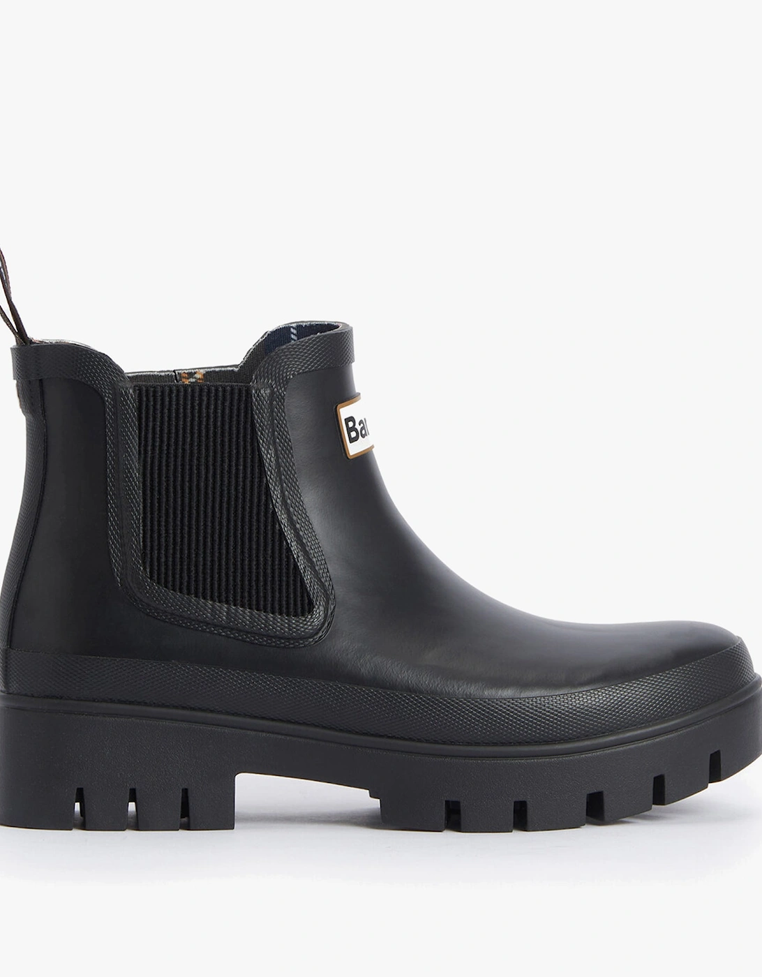 Women's Barbour HALTON Womens Chelsea Wellies Black - Size: 6