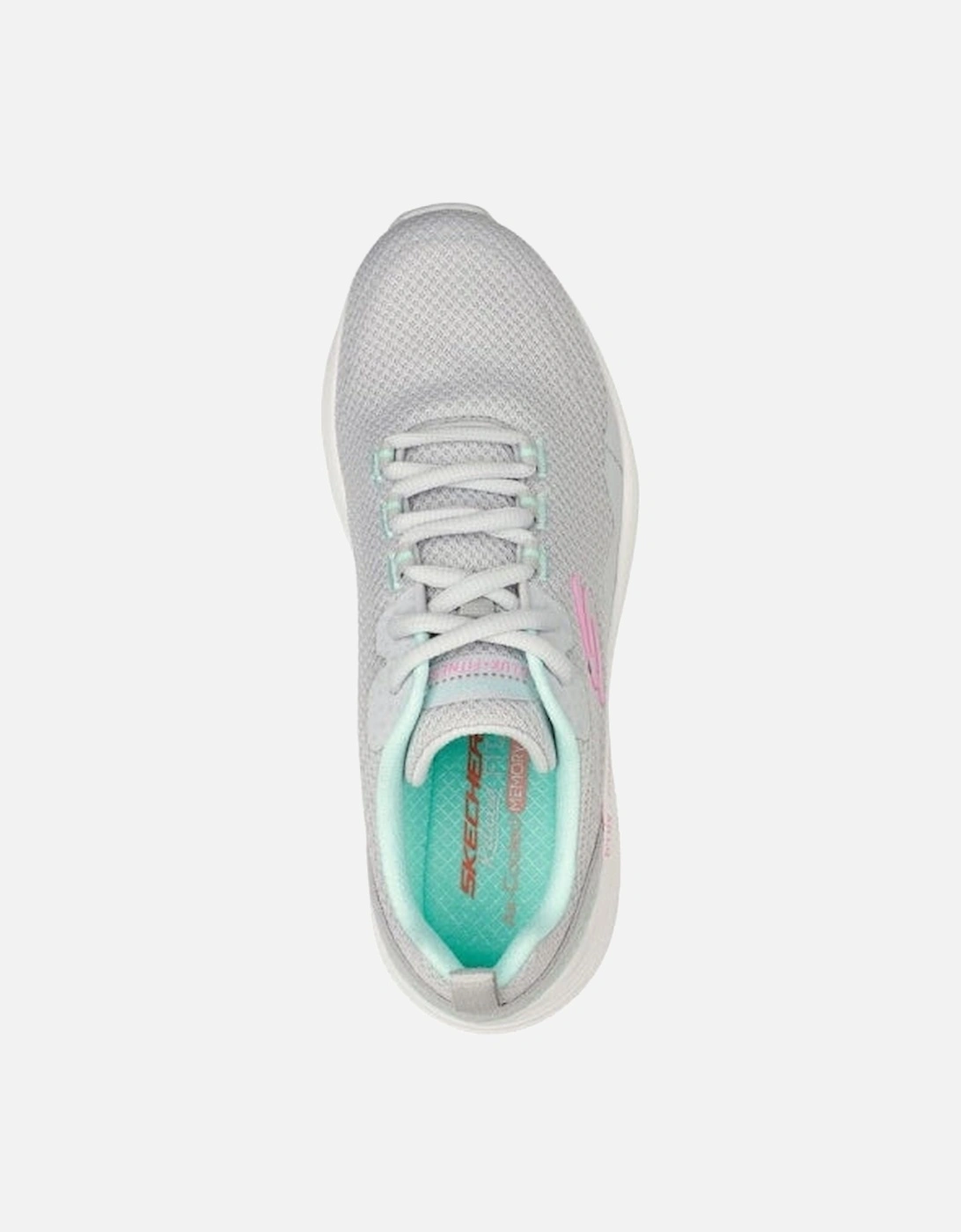 149835/LGMT D'LUX FITNESS-ROAM FREE Womens Lace-Up Trainers Light Grey/Multi