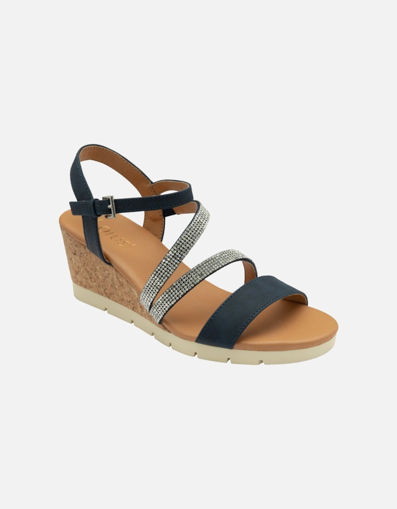 GOLDIE Womens Sandals Navy