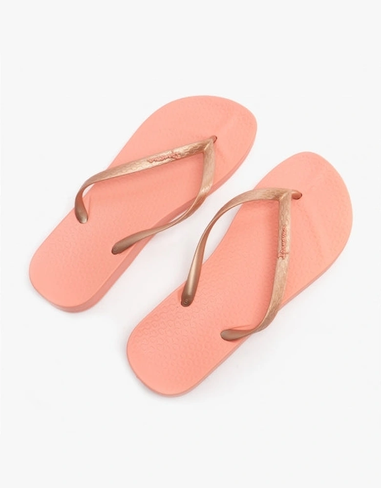 ANATOMICA TAN 21 Womens Flip Flops Rose/Coral