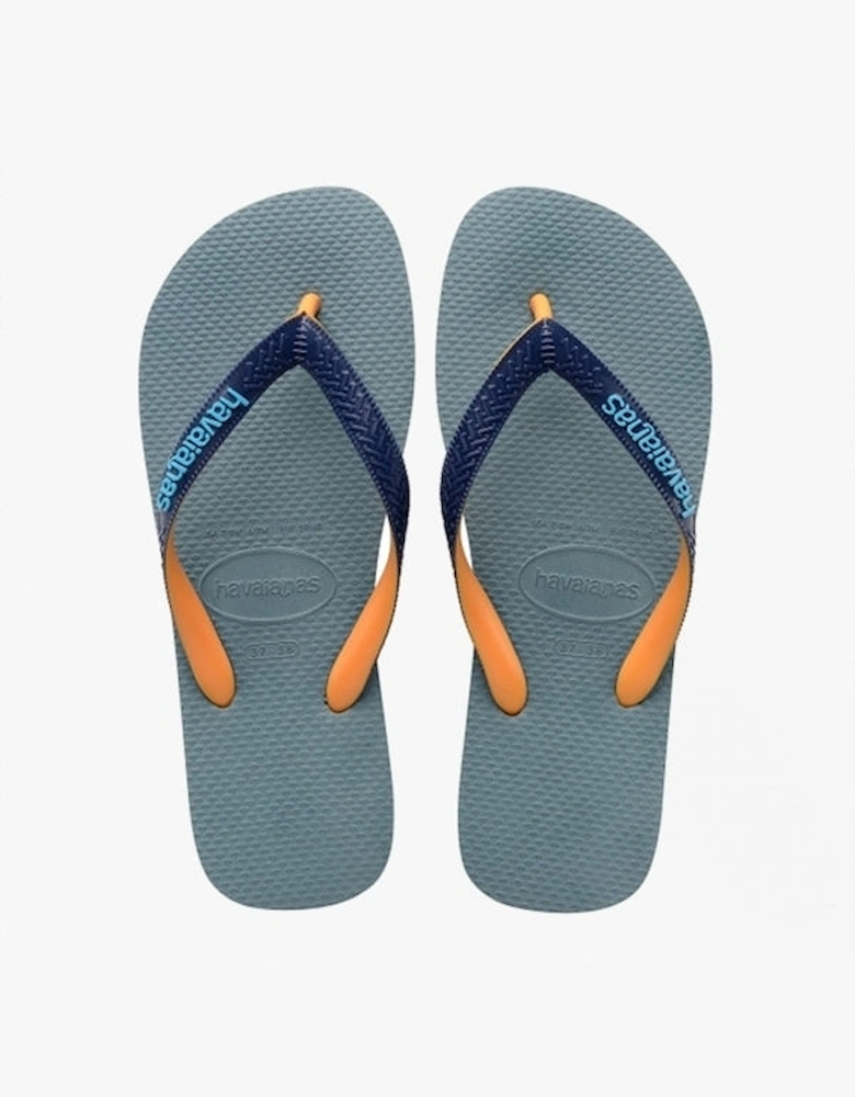 HAV TOP MIX Unisex Flip Flops Silver/Blue