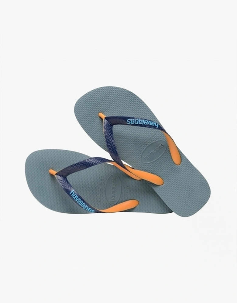 HAV TOP MIX Unisex Flip Flops Silver/Blue