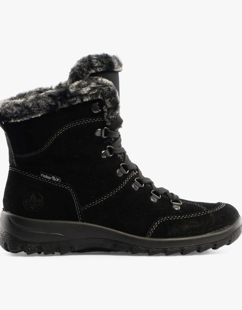 L7145-00 Womens Boots Black