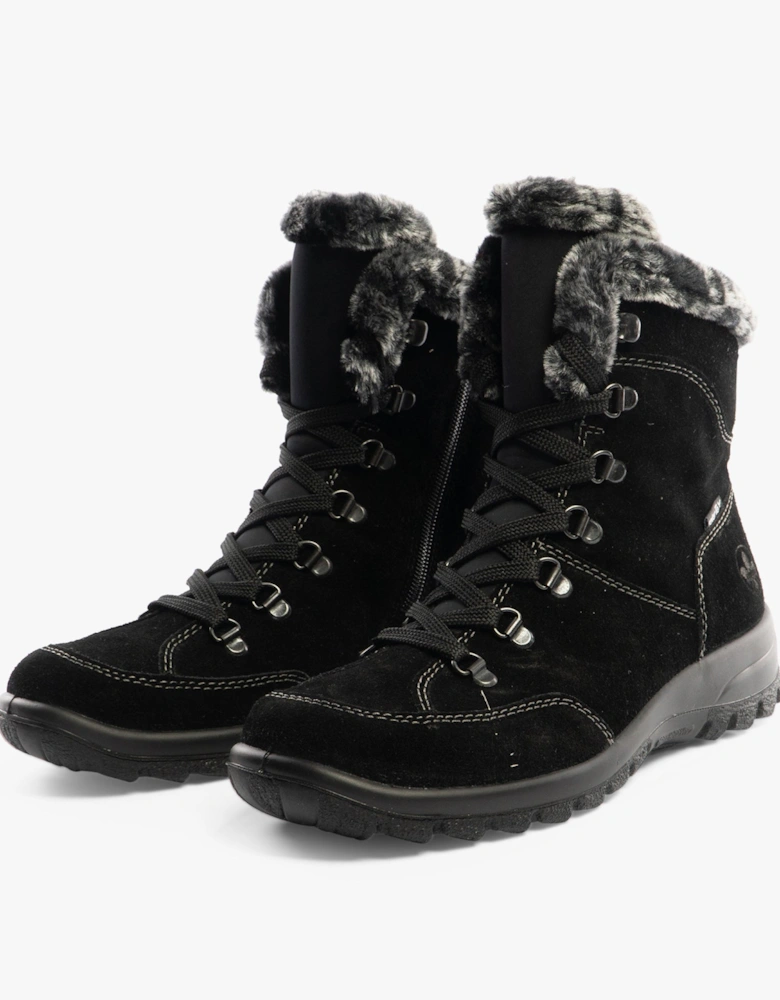 L7145-00 Womens Boots Black