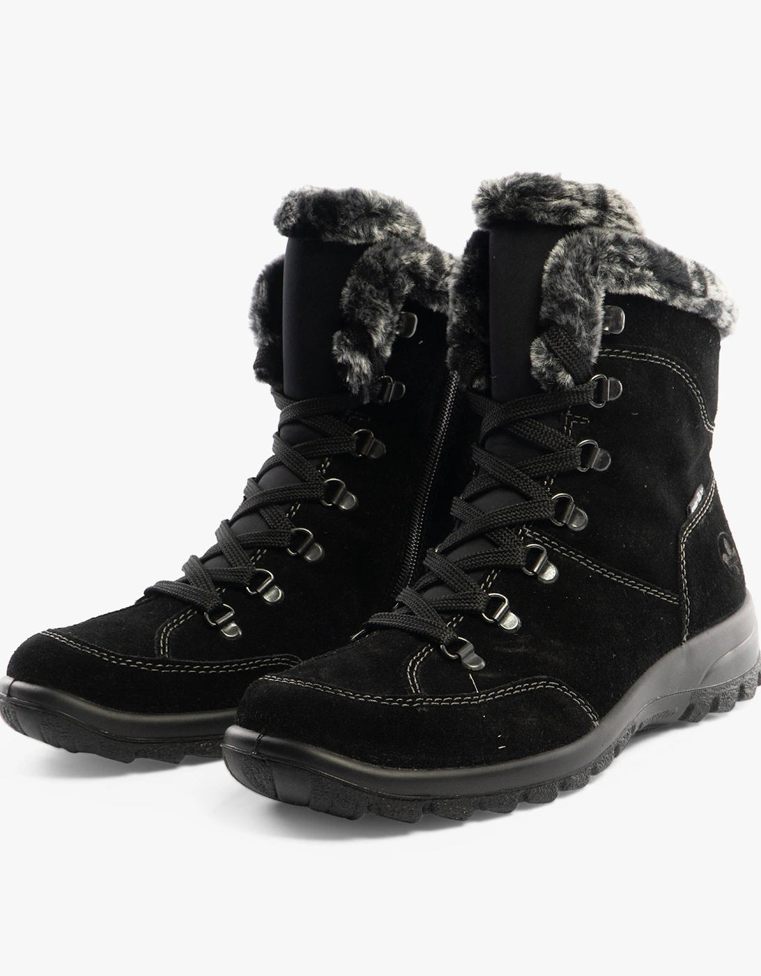 L7145-00 Womens Boots Black