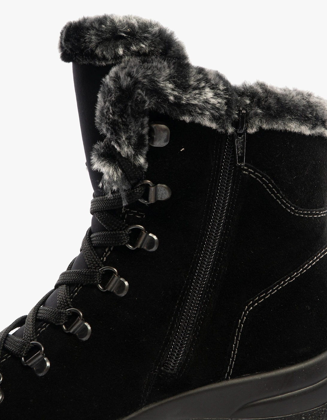 L7145-00 Womens Boots Black